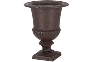 Esschert XH63-AR Fallen Fruits Medium High French Urn,Brown