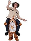 CUTE KANGAROO CARRY ME MASCOT FANCY DRESS COSTUME