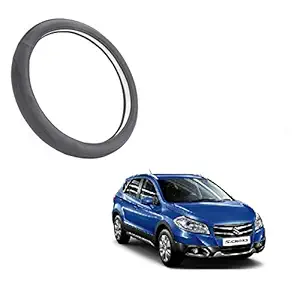 Caro Manic Microfiber Leather Auto Car Steering Wheel Cover Compatible with S-Cross