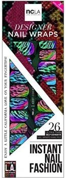 NCLA Los Angeles 26 Designer Nail Wraps - Keet Cocktail
