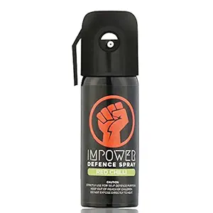 Impower Self Defence Red Chilli Spray for Woman Safety - 55ml