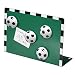 Produktbild Memoboard "Fussball" Fussballtor-Design mit 4 Magneten in Form von Fussbällen Memotafel