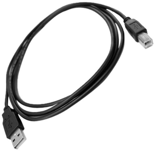 C & E CNE46218 USB 2.0 6ft Printer Cable Cord A-B for Canon Pixma (Black)
