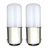 [2 pièces] B15 Petite Ampoule LED 1,5W Remplace 15W Ampoule Abat-Jour Blanc 6000K 120LM- Intensité Non Variable Pour Réfrigérateur / Machine à Coudre / Ventilateur de Plafond / Lampe de Table