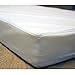 Waterproof Anti-Allergenic Breathable Foam Cotbed Mattress. Size: 70cm x 140cm, 5" Depth