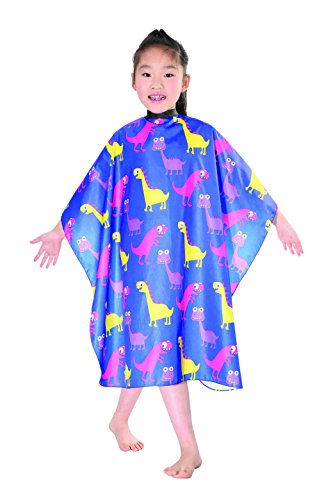 WM Beauty Water Repellent Adjustable Cartoon Pattern Child Hair Cutting Cape