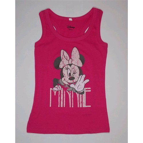MINNIE'S TANK TOP SUMMER SHIRT 10/12/14 YEARS-EN6132 12 years Fuchsia