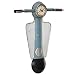 Produktbild [en.casa]® Dekorative Wanduhr Vespa Design mit analoger Anzeige - 55 x 6 x 66 cm - mehrfarbig