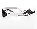 Produktbild Tencasi Silber CNC Lang Rhombus Hohl Bremshebel Kupplungshebel Set für BMW R1200GS 2004-2012, R1200GS ADVENTURE 2006-2013, K1200 GT 2007-2008, R1200RT / SE 2010-2013, K1300S/R/GT 2009-2015