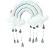 Produktbild Focus Neugeborene Wolke Regenbogen Regentropfen Wand Spielzeug Baby-Bett-Zelt-Anhänger Krippe Hanging Toy Room Ornament Baby-Foto Props Grün