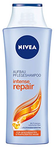 Preisvergleich Produktbild Nivea Intense Repair Aufbau-Pflegeshampoo, für geschädigtes & strapaziertes Haar - 250ml