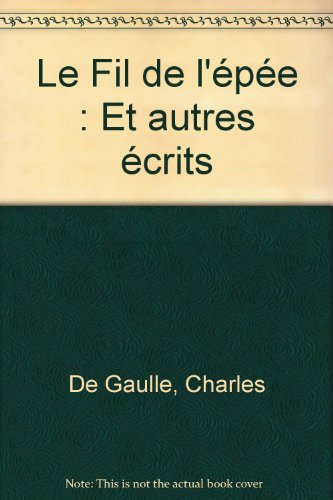 couverture de : Le fil de l'&eacute;p&eacute;e et autres r&eacute;cits