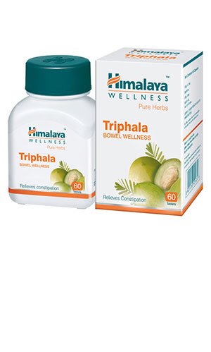 Himalaya 60-Piece Triphala Bowel Wellness Tablets - Pack of 3 RS.324.00