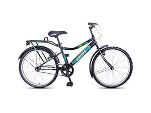 KROSS Kids k-20 24T Single Speed Black Stylish Bicycle (Black, 9-13 Years)