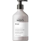 L'Or&eacute;al Professionnel Paris Serie Expert Silver &Ccedil;ok A&ccedil;ık Sarı, Gri Ve Beyaz Sa&ccedil;lar I&ccedil;in Renk Dengeleyici Mavi Şampuan 500ml