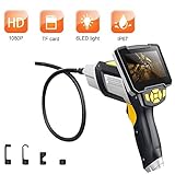 bosch inspektionskamera 12v ♥ Wasserdichte Sonde und Schlauch: Das Gerät verfügt über eine schlanke Sonde mit 8 mm Durchmesser und 6 einstellbaren LED-Leuchten. Der Kamerakopf und das Kabel sind wasserdicht nach IP67. Darüber hinaus verfügt es über ein integriertes Blitzlicht zur Unterstützung der Arbeit in dunklen Bereichen.