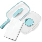 Skip Hop Grab und Go Snug Dichtung Tücher Fall, Light Teal - 4