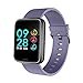 Produktbild Mygsn Watch Fitness-Tracker-Uhr, wasserdichter Aktivitäts-Tracker - Mit Herzfrequenz-Blutdruckmessgerät - Wearable Smart-Armband-Pedometer-Uhr Damenkinder für Kinder Watch (Farbe : Lila)
