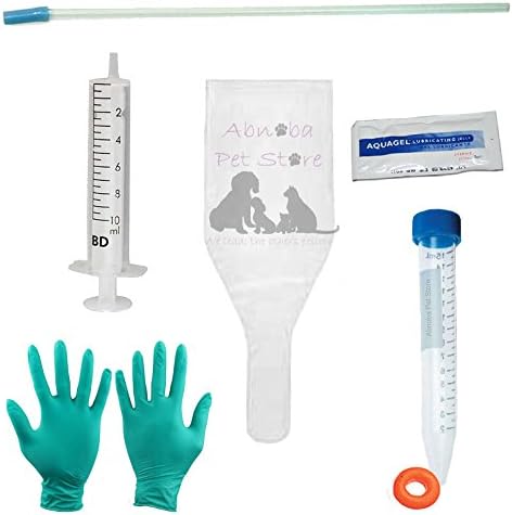 11" (Large Breeds) Flex Tip Artificial Insemination Kit AI Canine Catheter Rod Dog Breeding AI Tube