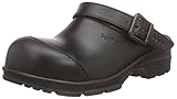  Sanita Workwear Unisex-Erwachsene San-Duty Open-SB Clogs, Schwarz (Black 2), 45 EU