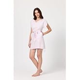 Katya Plaj elbisesi Tunik pareo%100 Pamuk Pembe L/XL