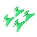 Anself 20pcs/Lot Butterfly Hairdressing Hairdressers Hair Clamps Clips Claw Section Salon Clip Colorful Clip Tool