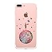 Produktbild iPhone 7 Plus Hülle iPhone 8 Plus Hülle Caler Weiche flexible Silikon Handy Hülle Transparente Ultra Slim Gel TPU dünne stoßfeste Tasche Etui Schutzhülle in Premium Qualität Case Cover für Dein Smartphone iPhone7 Plus (der kleine Prinz)