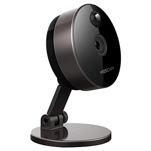 Foscam C1 720P Mini Wireless Cube Wide Viewing Angle IP Camera - Black