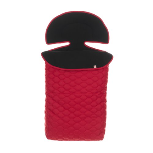 Obaby Zezu Footmuff (Red Quilt)