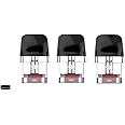 Novo POD M Pods compatible for SMOK Novo, 2, 2S, 2C, GT, GT Box, Meshed Coils, 0.6/1.0/0.8 Ohm, 2ml, Pack of 3 (1.0 Ohm - 10W)