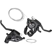Manopole Cambio Bici Per Mountain Bike - Doppio Controllo Freni E Cambio, 3x7 Velocità, Per Manubrio Standard - Foto 5