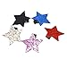 Produktbild LIXIAQ1 5 Teile/Satz Pentagram Glitter Haarspange Pony Hairgrips Seite Clip Hochzeit Braut Party Haarschmuck