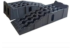 awolsrgiop 1 Paar Auffahrrampe, Auffahrrampe Schwerlast Hebebühne PKW Auffahrrampen-Set, Auto PKW Auffahrrampe Schwerlast Rampe Auto Rampen Bis 7.25Tonnen/16000lbs