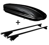 Sicherheit - Dachbox: TÜV/GS geprüft TÜV SÜD Zertifikatsnummer Z1A 14 07 14027 028 Dank einer hohen Tragkraft der Box und dem Sicherheitsverriegelungssystem mit Zentralverriegelung können auch größere Mengen Gepäck sicher verladen werden. (auf entsprechende Traglast des Daches achten). Eine Frontsicherung bietet Schutz gegen unbeabsichtigtes Öffnen.