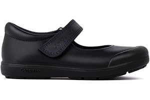 Conguitos - Zapatos Colegiales Infantiles para Niño y Niña, Calzado Escolar Cómodo y Resistente con Cierre Ajustable
