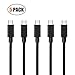 Price comparison product image USB Type C Cable 5Pack 3.3FT, USB Type A to C Fast Charger Cords for Samsung Galaxy S9 S8 Plus Note 9 8, Pixel XL, LG V30 V20 G6 G5, iPad Pro 2018, MacBook, Sony XZ, Nintendo Switch, Nexus