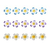 Las pinzas para el cabello de las flores están hechas de espumas suaves, por lo que los pétalos de las pinzas para flores no estarán fuera de forma fácilmente, por lo que puedes usarlas muchas veces.