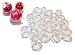Produktbild 25 Stück Acryl-Kugeln 4 cm Bastel-Kugeln Acrylkugel transparent teilbar durchsichtig Kunstoff-Kugel Acryl Acrylic ball von CRYSTAL KING