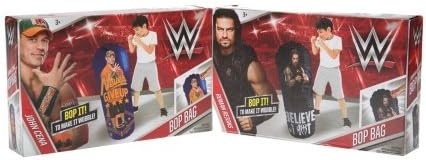 Children Play WWE Inflatable Bop Bag Fun Time
