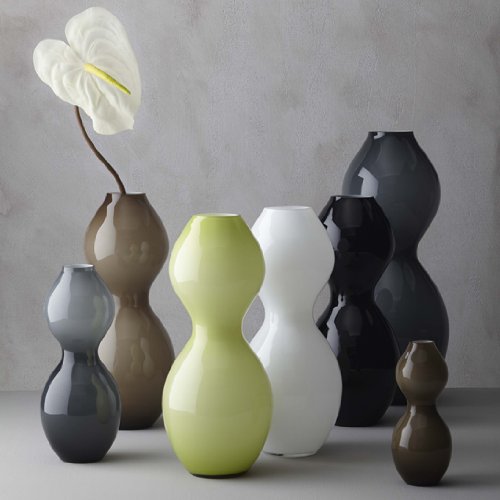 Leonardo 037519 Vase Coco 32 cm, grau - 2