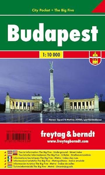 Budapest Stadtplan 1 10 000 City Pocket The Big Five Freytag Berndt Stadtplane Amazon De Freytag Berndt Und Artaria Kg Bucher