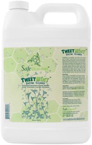 Best Natural Cleaning Product - TweetMint All Purpose Non-toxic Disinfecting Enzyme Cleaner (128 oz.)