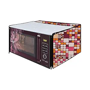 Nitasha Microwave Oven Cover for Samsung 23 L Solo Microwave Oven MS23F301TAK/TL
