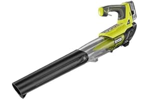 Ryobi One + Lithium + 100 MPH 280 CFM 18 sans Fil avec Batterie Lithium-ION Jet Fan Blower