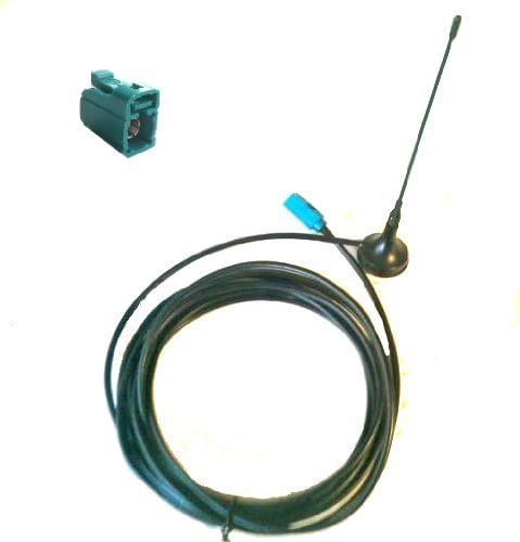 Car DAB Aerial with FAKRA plug - Magnetic Mount - 4m cable