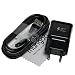 Produktbild Original Blitz Ladekabel Datenkabel Samsung DU4EBE 150cm Schwarz für Samsung Galaxy S7 Edge SM-G935F Micro USB Ladegerätkabel Aufladekabel Micro USB Charge Cable + Gratis mungoo-Displayputztuch