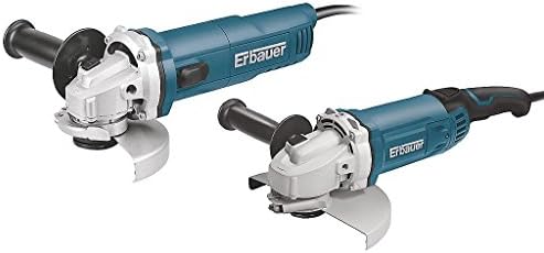 Erbauer ERB722KIT Corded 41/2" & 9" Angle Grinder Twin Pack 230-240V