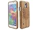 Produktbild BONAMART ® Bambus Bamboo Wood Holz Holzhülle Hüllen für Samsung Galaxy S V 5 I9600 schale Hülle Bumper Hard Case Back Cover Etui Tasche Schutzhüllen
