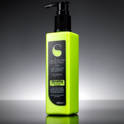 Colour Me Shave Coloured Shaving Gel for Men - 200ml (Green)