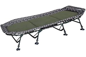 CARP ON CarpOn Campbed 270005C Lit d'extérieur Camping 208 cm de long pour pêche à la carpe (camouflage)